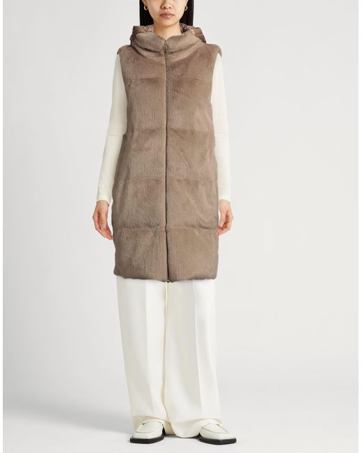 Herno Brown Shearling & Teddy