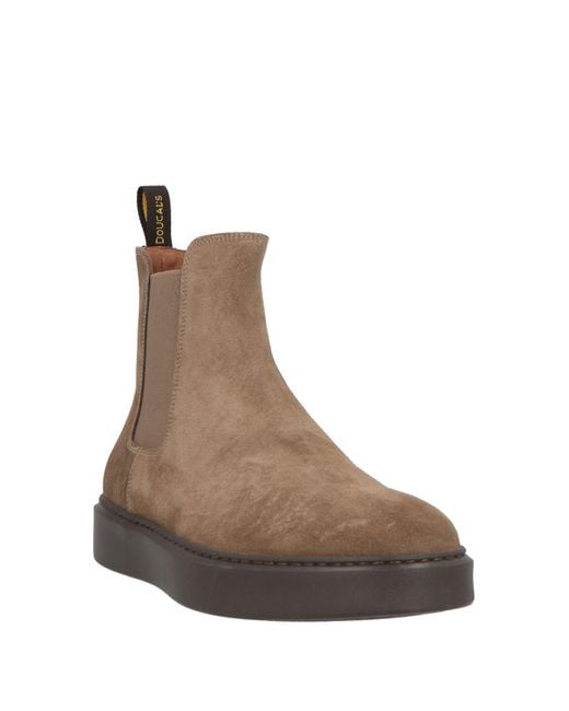 Doucal's Brown Ankle Boots for men