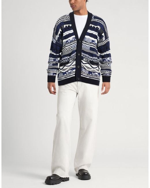 Laneus Blue Cardigan for men