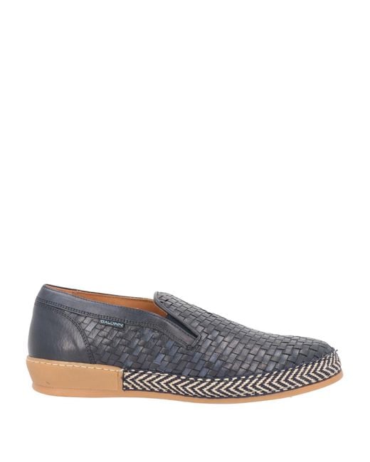 Baldinini Gray Midnight Sneakers Soft Leather for men