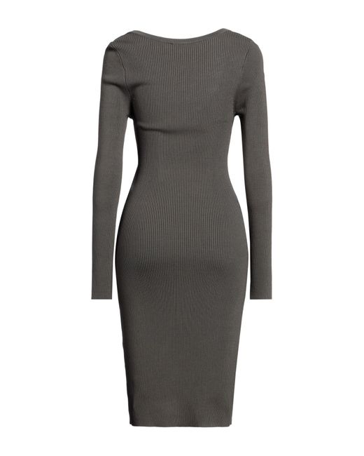 IRO Gray Midi-Kleid
