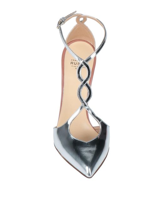 Francesco Russo Metallic Pumps