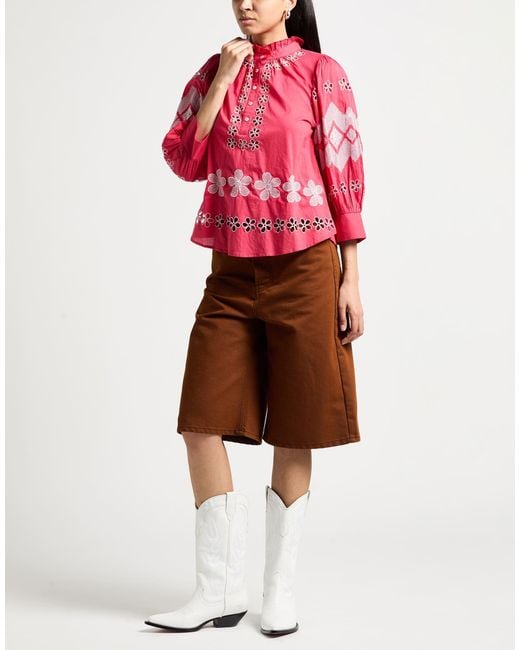 Antik Batik Pink Top Cotton