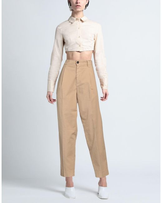 TRUE NYC Natural Pants Cotton, Elastane