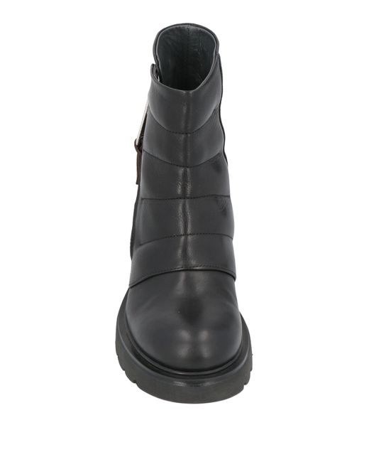 Ixos Black Ankle Boots