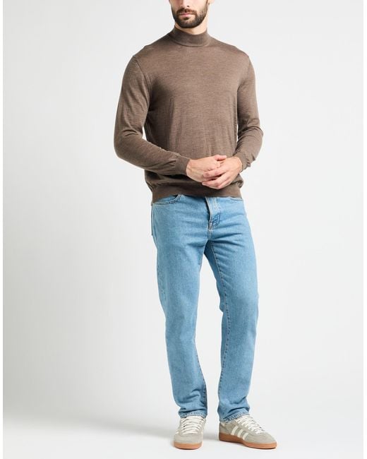 Malo Brown Turtleneck for men