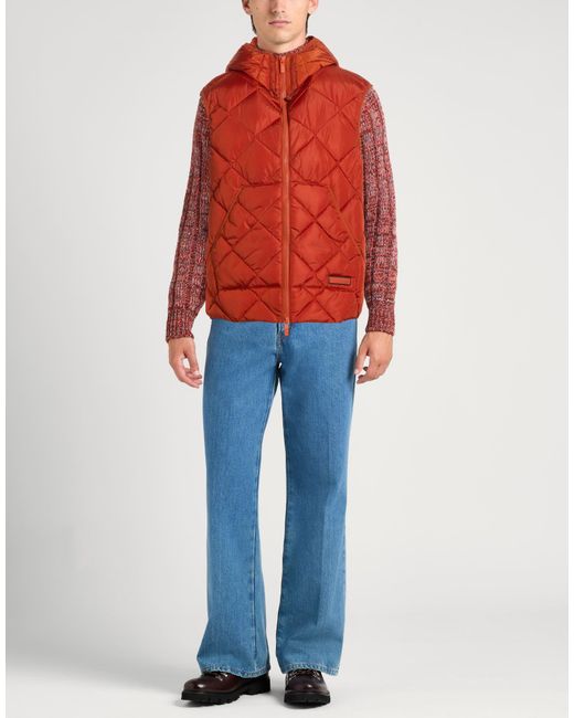 ARMANI EXCHANGE Red Gilet for men