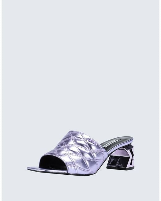 Karl Lagerfeld White Sandals