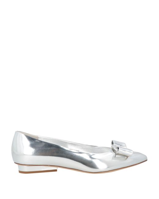 Ballerines Ferragamo en coloris White