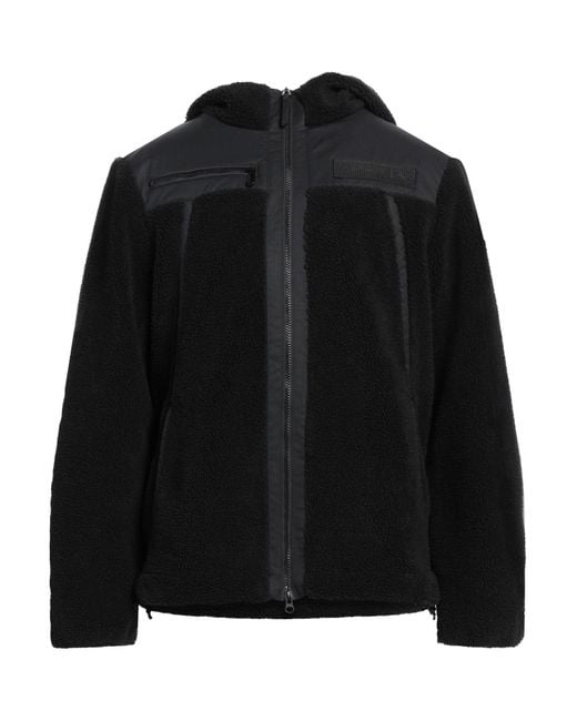 Replay Black Shearling & Teddy for men