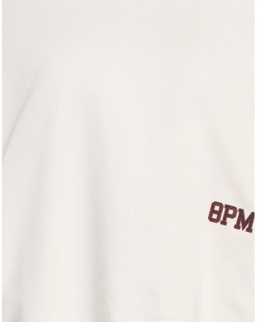 Sudadera 8pm de color White