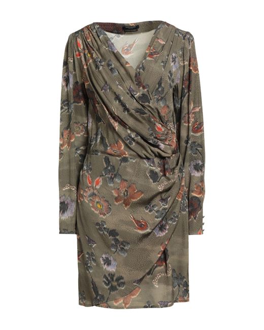 Maison Scotch Gray Mini-Kleid