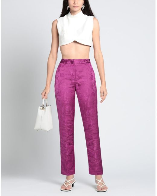 Alberta Ferretti Pink Pants