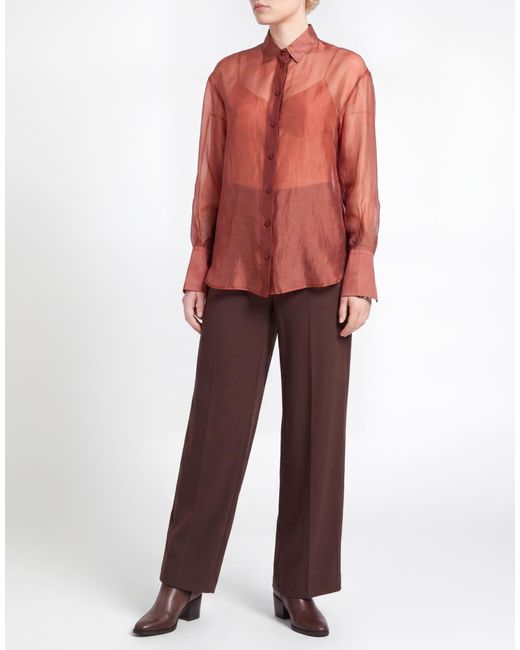 Forte_forte Pink Shirt Cupro, Polyester