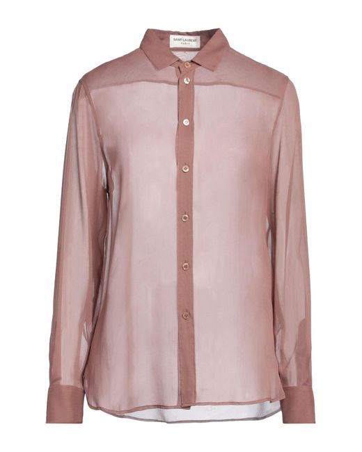 Saint Laurent Pink Shirt