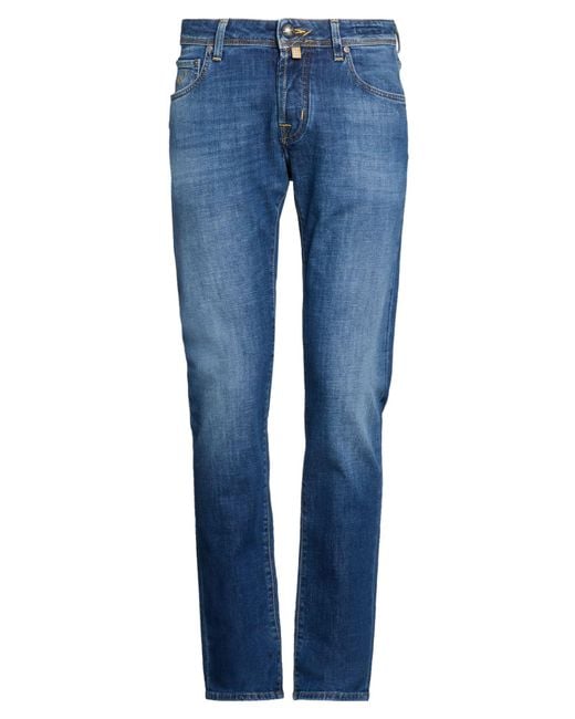 Jacob Cohen Blue Jeans Cotton, Elastane for men
