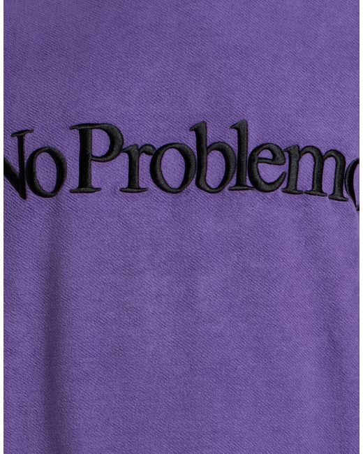 No Problemo Blue Sweatshirt for men