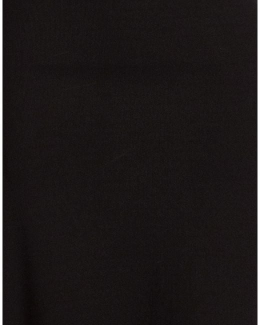 Thom Krom Black Mini Dress Viscose, Polyester, Elastane