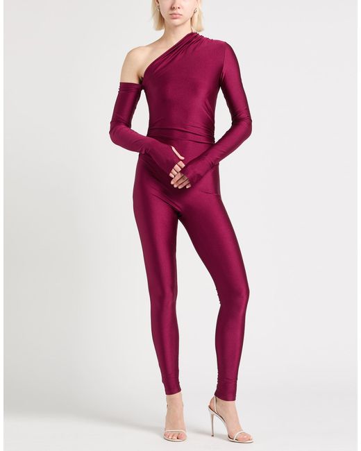 ANDAMANE Red Jumpsuit Polyamide, Elastane