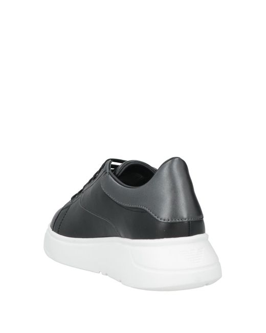 Emporio Armani Black Sneakers