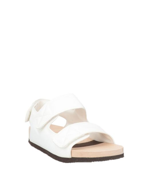 WUD White Sandale