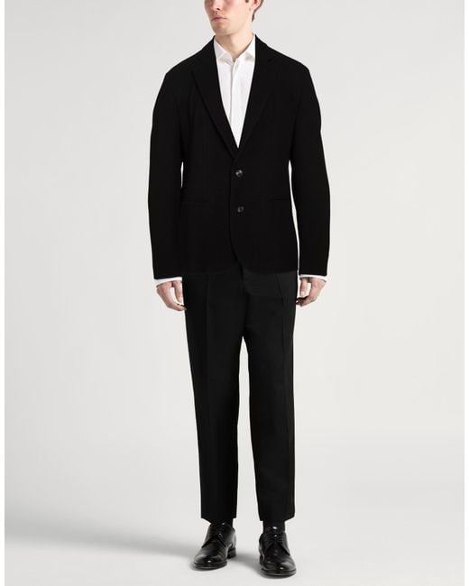 Emporio Armani Black Blazer for men