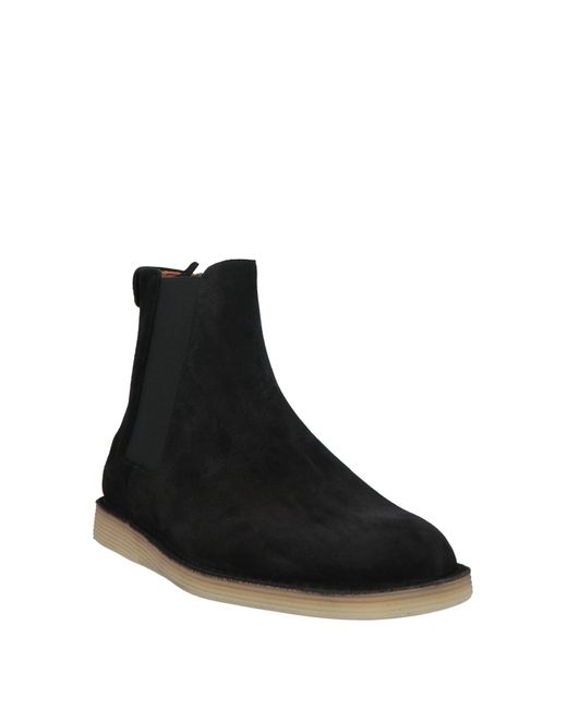 Dolce & Gabbana Black Ankle Boots Calfskin for men