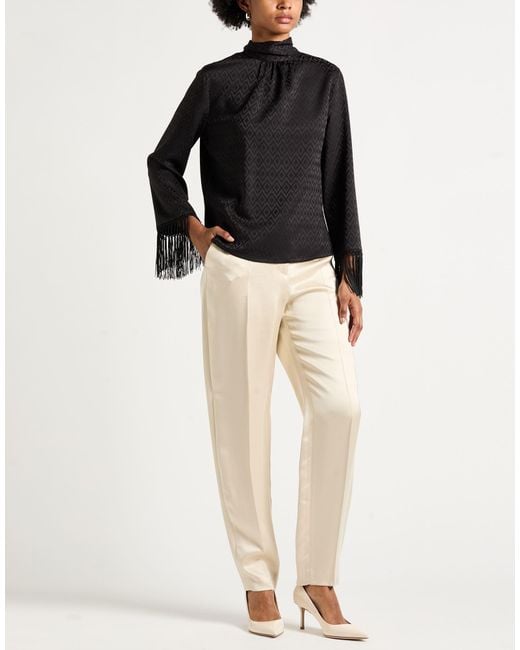 alma sanchez Black Top Polyester, Elastane