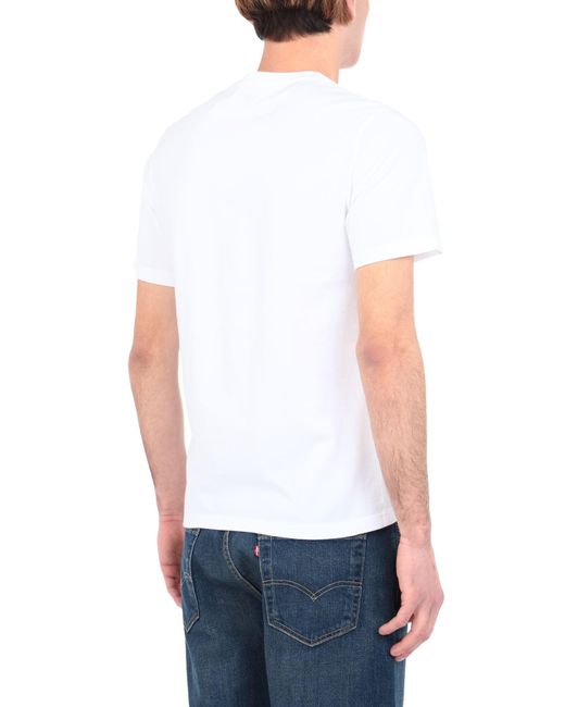 t shirt levis homme blanc
