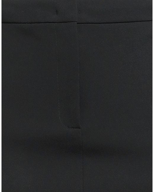Pinko Black Mini Skirt Viscose, Polyamide, Elastane
