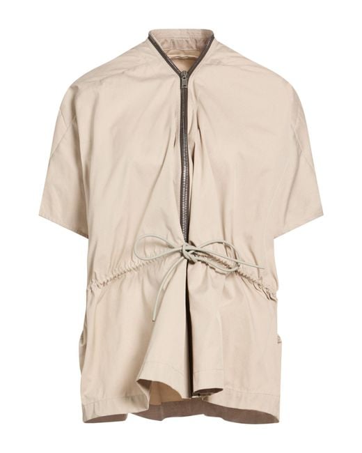 Rick Owens Natural Jacket Polyester