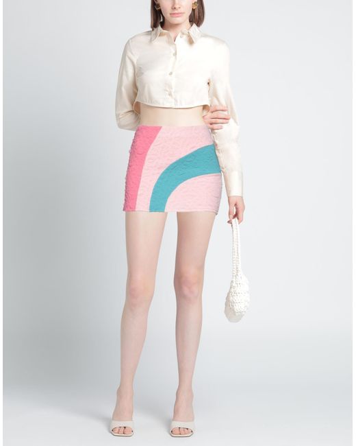 ANDERSSON BELL Pink Mini Skirt