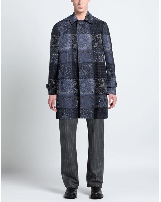 Tommy Hilfiger Blue Overcoat & Trench Coat for men