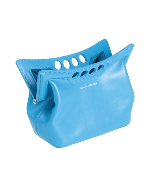 McQueen Blue Handbag