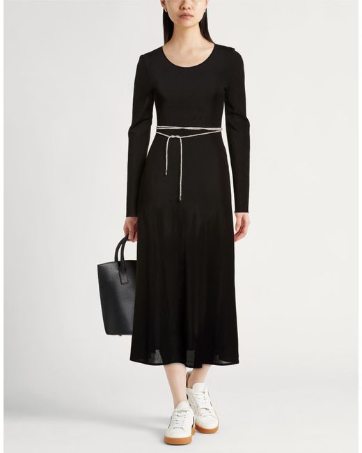 Alexandre Vauthier Black Maxi Dress