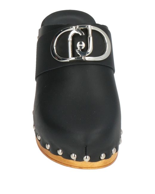 Liu Jo Black Mules & Clogs