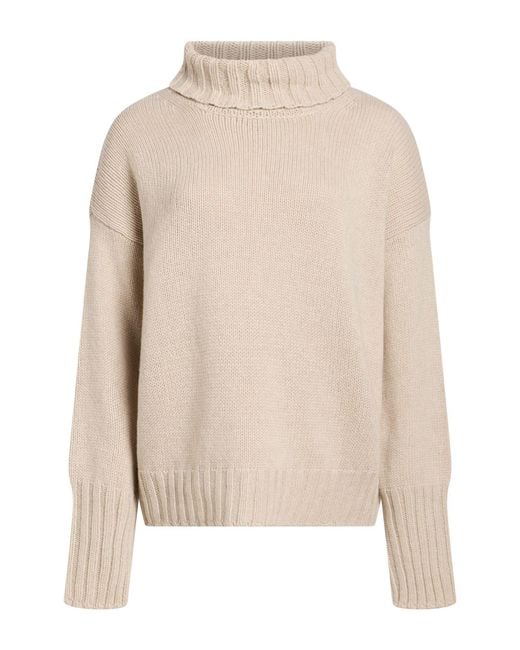Aragona White Turtleneck