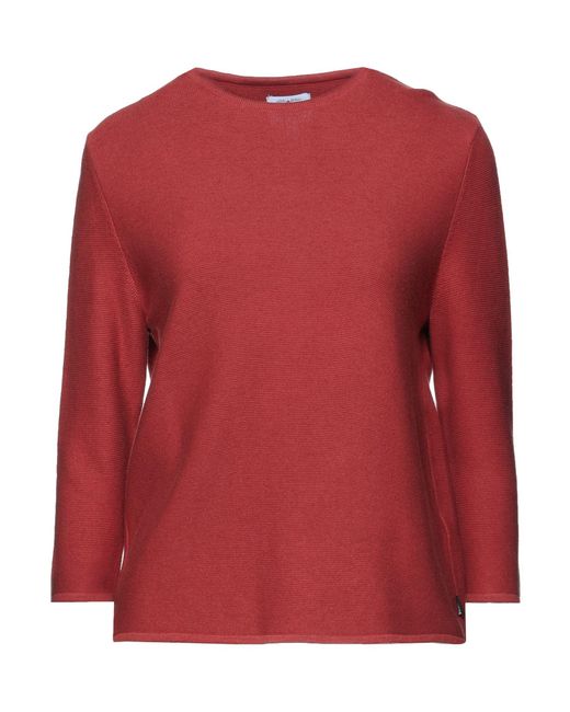 Barbour Red Brick Sweater Cotton, Wool