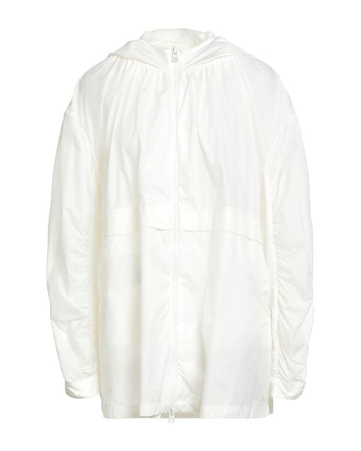 Herno White Globe Jacket Polyamide