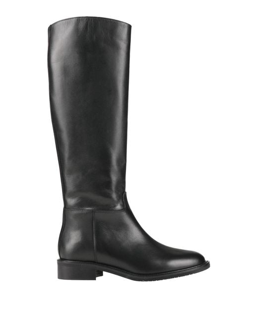 Anima Black Boot Leather