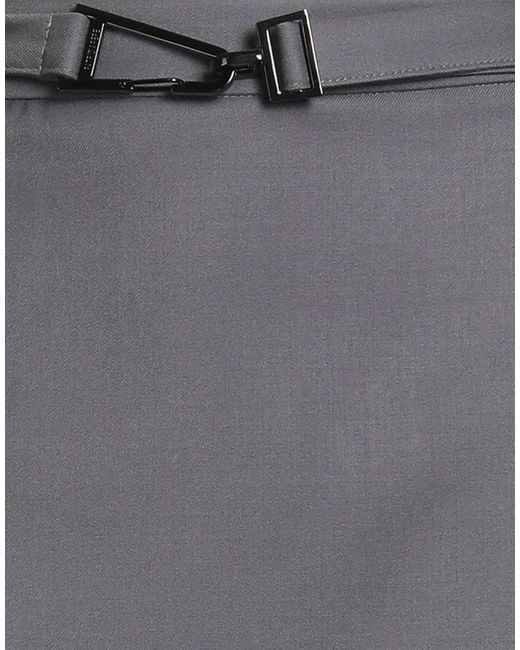 Patrizia Pepe Gray Mini Skirt Polyester, Viscose, Elastane