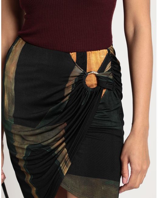 Louisa Ballou Black Mini Skirt