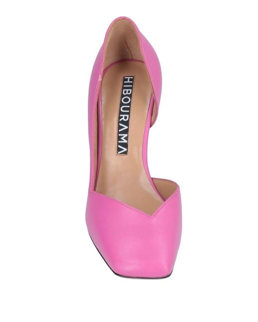 HIBOURAMA Pink Pumps