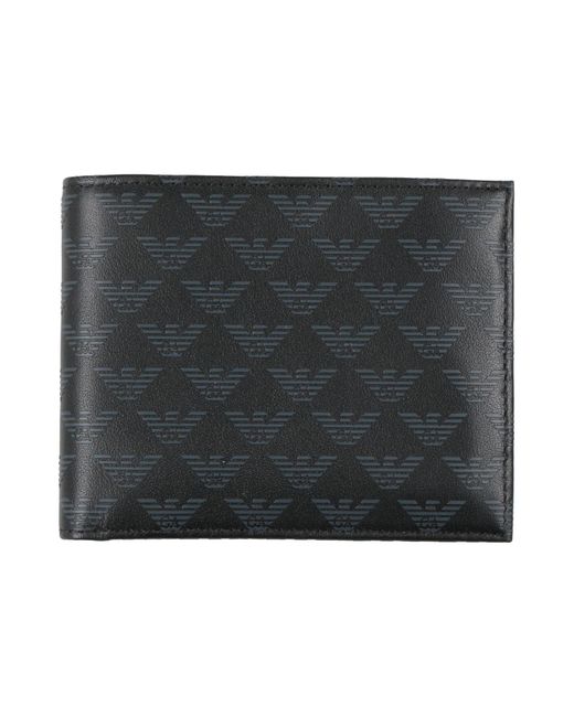Emporio Armani Black Wallet for men