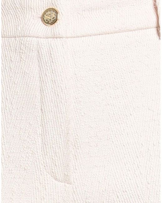 Seductive White Pants Cotton, Polyester, Elastane