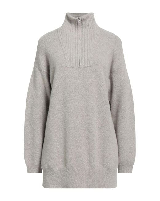 Alpha Studio Gray Rollkragenpullover