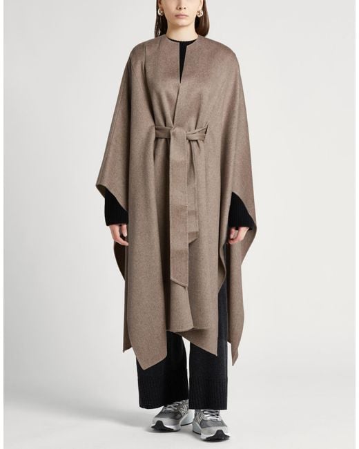 Agnona Brown Cape
