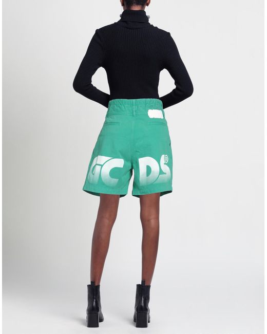 Gcds Green Shorts & Bermuda Shorts