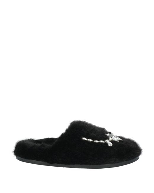 Simone Rocha Black House Slipper