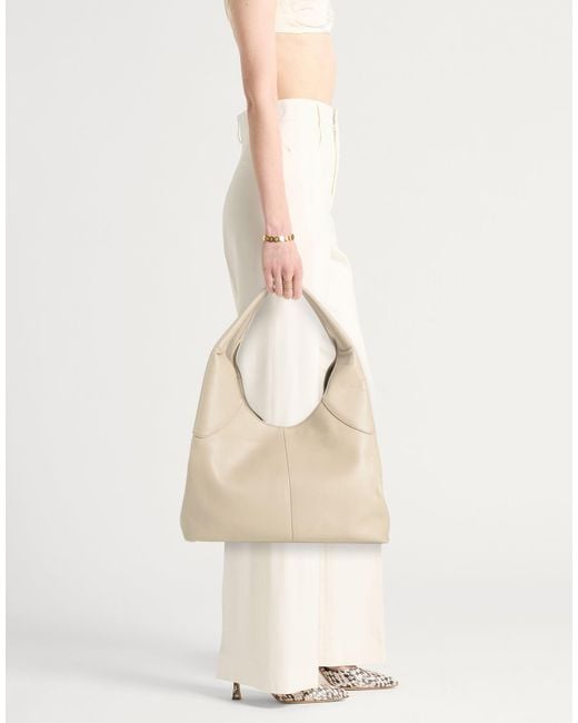 THEMOIRÈ Light Handbag Bio-Based Polyurethane, Recycled Pet in Natural ...